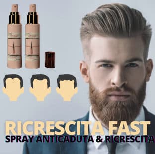 Ricrescita Fast: Lo Spray Contro le Calvizie Maschile